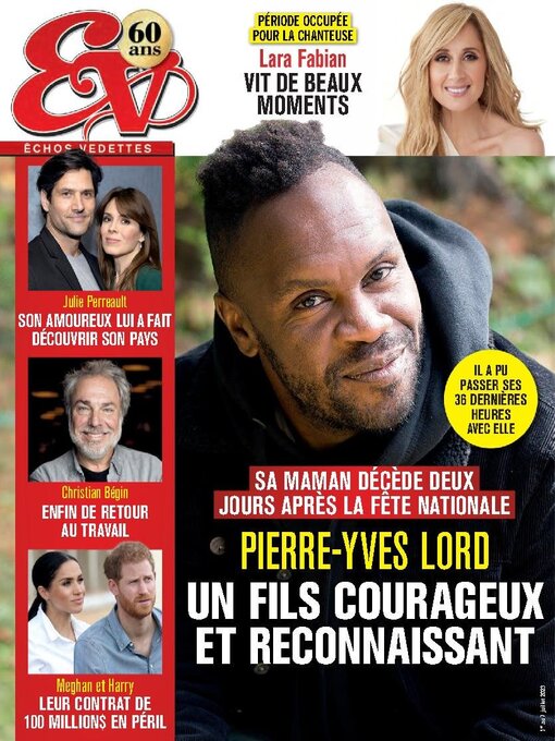 Title details for Échos Vedettes by TVA Publications Inc. - Available